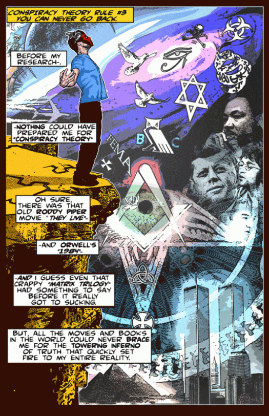 Huxley Vs Orwell Comic. Adventures In Conspiracy Comic